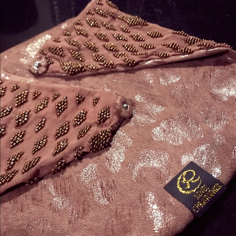 Renee Christopher Beaded Scarf Necklace